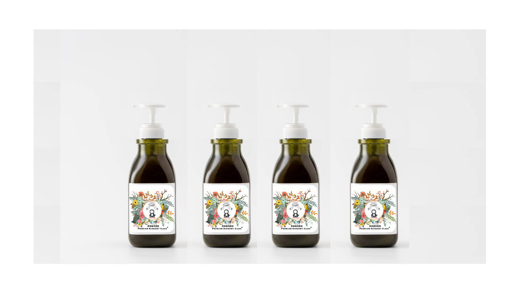 《東京0101百貨限定回饋》《買3贈1 》豪華艙洗髮精【Premium Economy Class Shampoo】御呼吸シャンプー 450ml x4